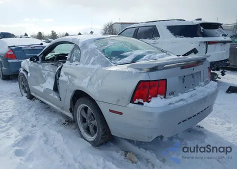 2003 Ford Mustang Gt z USA, uszkodzony, nr VIN 1FAFP42X53F384503